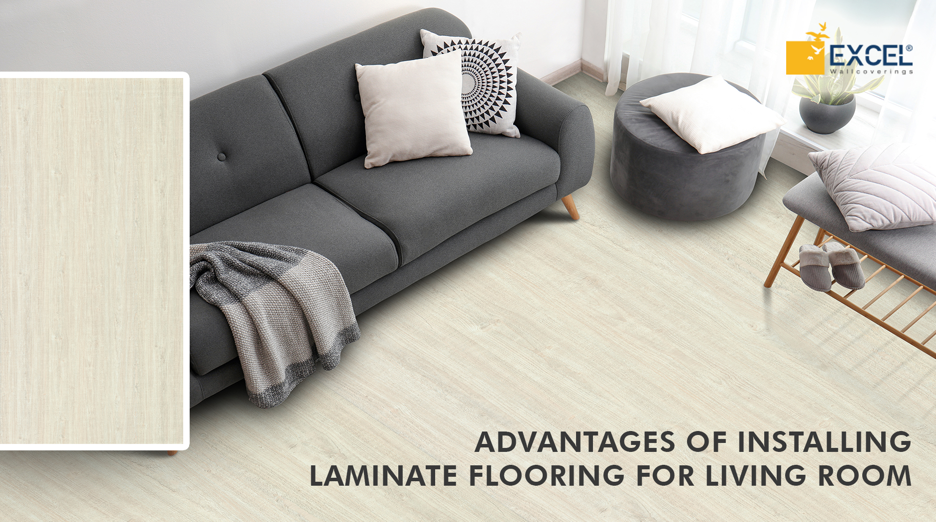 Advantages of installing laminate flooring for living room