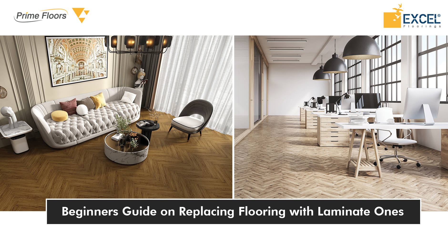 Beginner's guide on replacing flooring with laminate ones